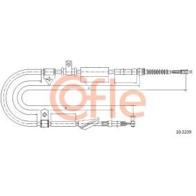 Comprar Cable de freno de mano de COFLE 10.5239 a bajo precio de 68,37 €