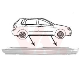 Osta Kynnyspelti VAN WEZEL:llä 8322104 edullisesti hintaan 105,45 €