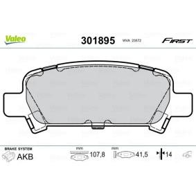 Acquista Pastiglie dei freni da VALEO online per WRX Hatchback (GP) a prezzi moderati