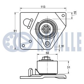 Axialgelenk, Spurstange 916638 von RUVILLE günstig für 19,06 € online kaufen