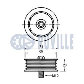 Compre Rótula de direção da RUVILLE 915839 a um preço baixo por 14,70 €