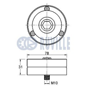 Rollensatz, Zahnriemen 5656050 von RUVILLE günstig für 61,26 € online kaufen