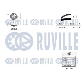 Umlenk- / Führungsrolle, Keilrippenriemen 57600 von RUVILLE günstig für 25,34 € online kaufen