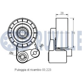 Radlagersatz 7468 von RUVILLE günstig für 83,57 € online kaufen