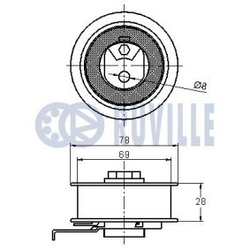 Wasserpumpe 65169 von RUVILLE günstig für 90,93 € online kaufen