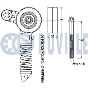 Radlagersatz 5732ES2 von RUVILLE günstig für 110,58 € online kaufen