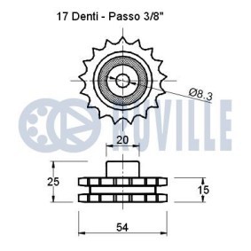 Radlagersatz 5469ES1 von RUVILLE günstig für 98,28 € online kaufen