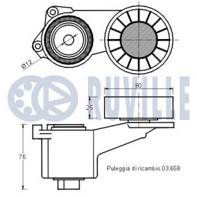 Gelenksatz, Antriebswelle 75221S von RUVILLE günstig für 41,10 € online kaufen