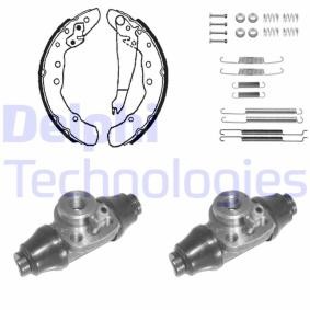 Achetez des Kit de freins, freins à tambours DELPHI KP878 à prix pour 88,61 €