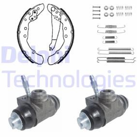 Achetez des Kit de freins, freins à tambours DELPHI KP879 à prix pour 102,19 €