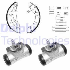 Achetez des Kit de freins, freins à tambours DELPHI KP1112 à prix pour 176,25 €