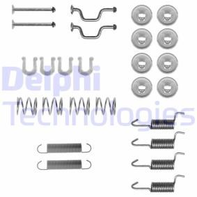 Achetez des Kit d'accessoires, mâchoires de frein de stationnement DELPHI LY1408 à prix pour 17,19 €
