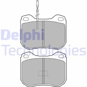Compre Pastilhas de travão de DELPHI online para 504 Pick-up a preços moderados