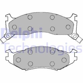 Achetez des Plaquettes de frein DELPHI LP892 à prix pour 25,46 €