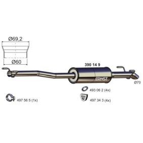 Mittelschalldämpfer 390149 von ERNST günstig für 144,35 € online kaufen