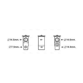 Compre Válvula de expansão do ar condicionado de AVA COOLING SYSTEMS online para MATRIX (FC) a preços moderados