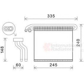 Acquista Evaporatore climatizzatore da VAN WEZEL 1800V457 a buon mercato per soli 375,77 €
