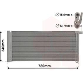 Acquista Condensatore climatizzatore da VAN WEZEL 74005083 a buon mercato per soli 199,86 €