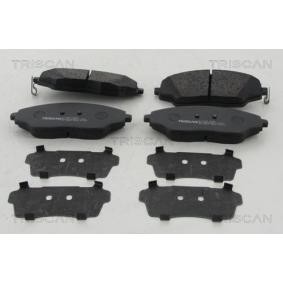 Bremsbeläge 8110 21015 von TRISCAN günstig für 47,46 € online kaufen