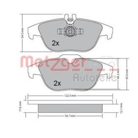 Bremsbeläge 1170132 von METZGER günstig für 35,43 € online kaufen