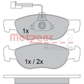 Bremsbeläge 1170338 von METZGER günstig für 25,10 € online kaufen