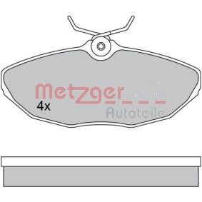 Køb Bremseklodser af METZGER 1170341 til den lave pris 338,24 DKK