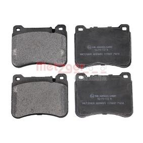 Bremsbeläge 1170407 von METZGER günstig für 20,24 € online kaufen