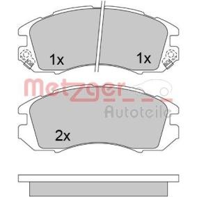 Bremsbeläge 1170474 von METZGER günstig für 35,51 € online kaufen