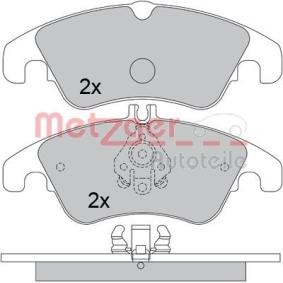 Bremsbeläge 1170509 von METZGER günstig für 33,14 € online kaufen