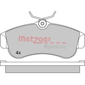 Bremsbeläge 1170574 von METZGER günstig für 34,11 € online kaufen
