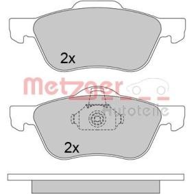 Bremsbeläge 1170650 von METZGER günstig für 48,35 € online kaufen