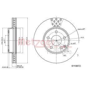 Bremsscheibe 6110672 von METZGER günstig für 42,79 € online kaufen