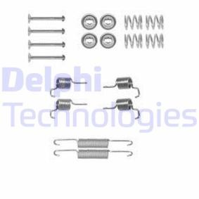 Achetez des Kit d'accessoires, mâchoires de frein de stationnement DELPHI LY1372 à prix pour 11,42 €