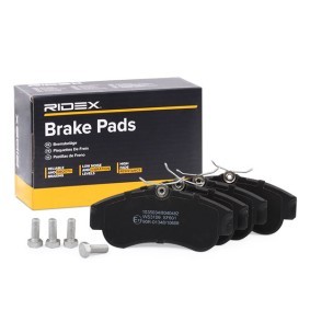 Bremsbeläge 402B0702 von RIDEX günstig für 11,91 € online kaufen