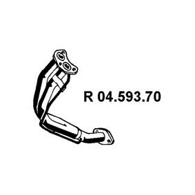 Abgasrohr 04.593.70 von EBERSPÄCHER günstig für 124,62 € online kaufen