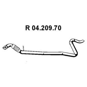 Abgasrohr 04.209.70 von EBERSPÄCHER günstig für 116,87 € online kaufen