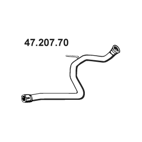 Abgasrohr 47.207.70 von EBERSPÄCHER günstig für 86,48 € online kaufen