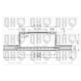 Bremsscheibe BDC3201 von QUINTON HAZELL günstig für 21,54 € online kaufen