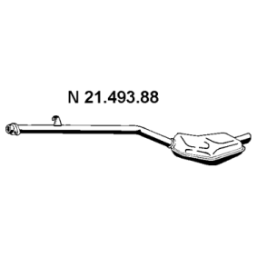 Endschalldämpfer 21.493.88 von EBERSPÄCHER günstig für 241,57 € online kaufen