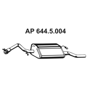 Endschalldämpfer 644.5.004 von EBERSPÄCHER günstig für 64,76 € online kaufen