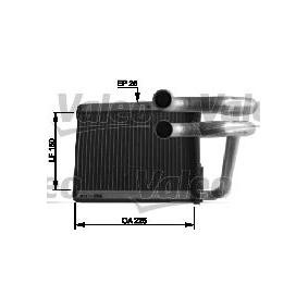 Wärmetauscher, Innenraumheizung 812434 von VALEO günstig für 63,00 € online kaufen