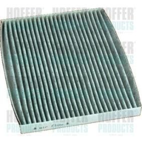 Innenraumfilter 17374K von HOFFER günstig für 13,36 € online kaufen