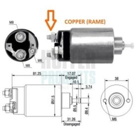 Køb Magnetafbryder, starter af HOFFER 6646007 til den lave pris 321,23 DKK