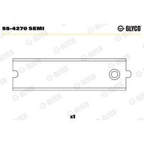 Lagerbuchse, Pleuel 55-4270 SEMI von GLYCO günstig für 5,15 € online kaufen