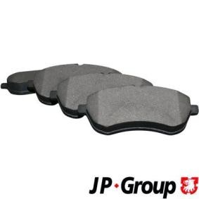 Bremsbeläge für MERCEDES-BENZ von JP GROUP