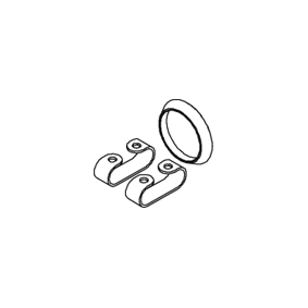 Montagesatz, Abgasanlage des Herstellers DINEX - Originalware Artikelnummer: 74836