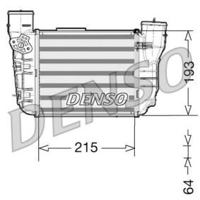 Ladeluftkühler für AUDI von DENSO