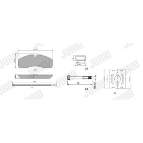 Radbremszylinder 251073J von JURID günstig für 19,33 € online kaufen