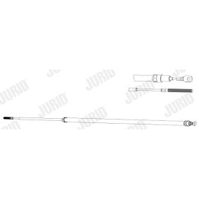 Handbremsseil 432012J von JURID günstig für 16,06 € online kaufen