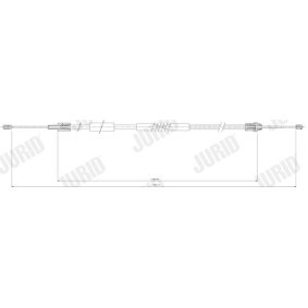 Handbremsseil 432420J von JURID günstig für 17,87 € online kaufen